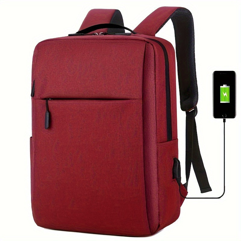 Laptop Bag - Multi-Functional Business Backpack for Outdoor Travel, School, and Valentines Gifts with Casual Style